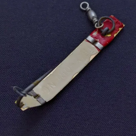 South Bend Trix-Oreno, Bianco/Rosso, 2g, Esca da Mosca #24087