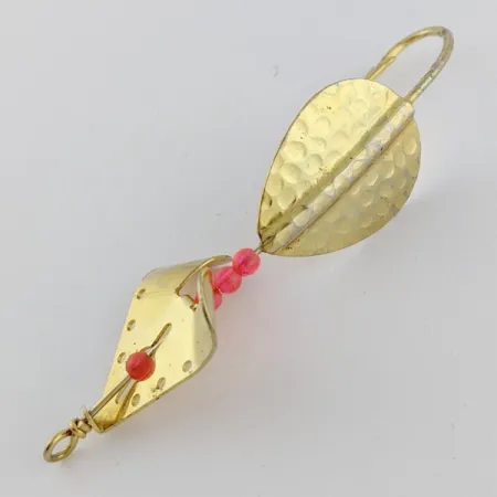 Lindy Skitter-Buzz Weedless, 7g, Rosso/Oro, Esca Anti-incaglio #24094