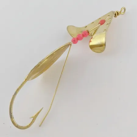 Lindy Skitter-Buzz Weedless, 7g, Rosso/Oro, Esca Anti-incaglio #24094