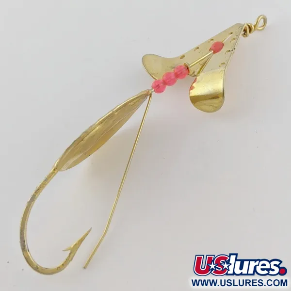 Lindy Skitter-Buzz Weedless, 7g, Rosso/Oro, Esca Anti-incaglio #24094