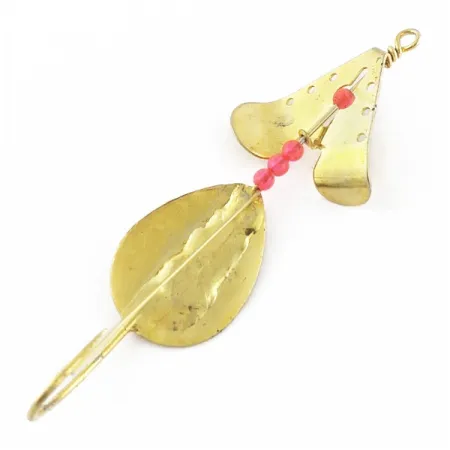 Lindy Skitter-Buzz Weedless, 7g, Rosso/Oro, Esca Anti-incaglio #24094