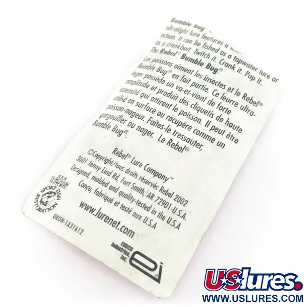 Rebel Bumble Bug, 3g, Bumble Bug, Esca Galleggiante #24098
