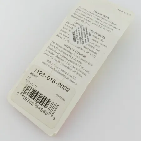 Luhr Jensen Lil' Kroc (Krocodile Stubby), 4,5g Oro, Ondulante #24100