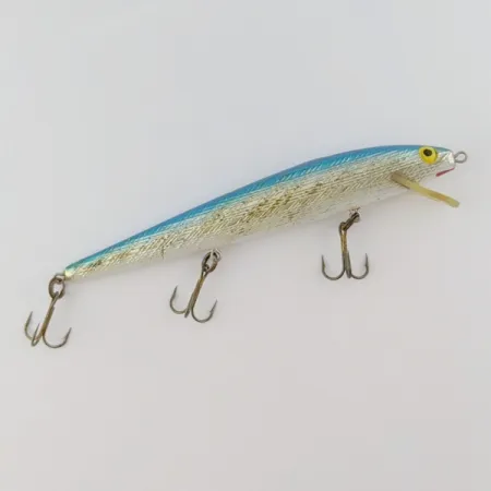 Rebel Floater F12, 9g, Argento/Blu, Minnow galleggiante #24105