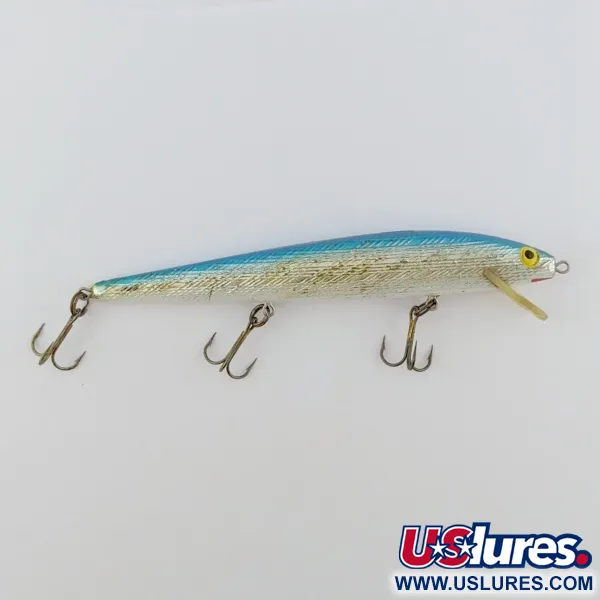 Rebel Floater F12, 9g, Argento/Blu, Minnow galleggiante #24105