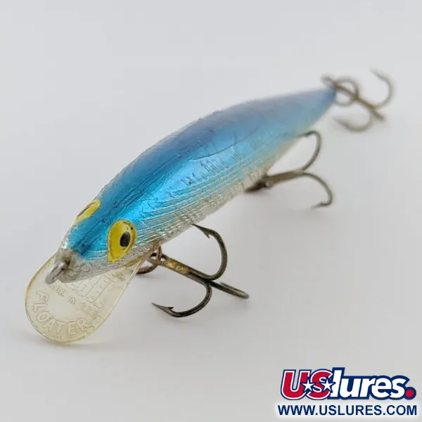 Rebel Floater F12, 9g, Argento/Blu, Minnow galleggiante #24105