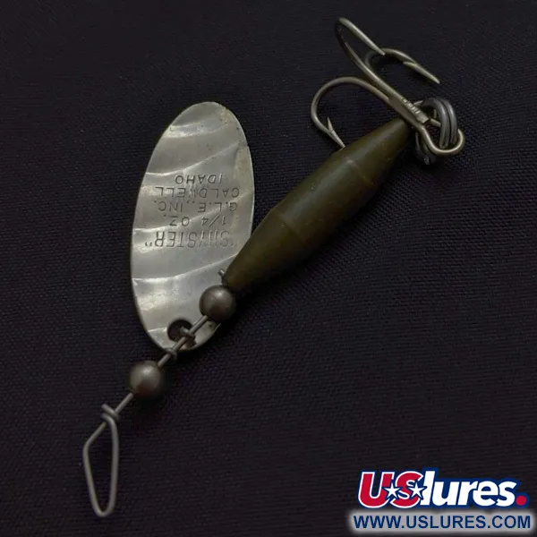 Glen Evans Shyster, bianco/nichel, 7g, Spinner #24118