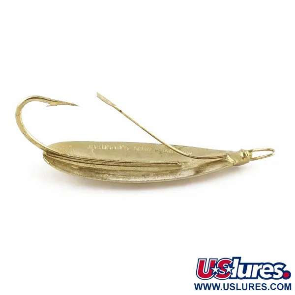 Johnson Silver Minnow Weedless, Oro, 7g, Cucchiaino Ondulante #24130