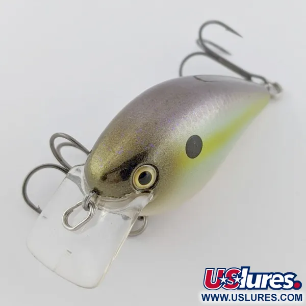 Strike King KVD 1.5, 12g, Olive Sexy Shad, Crankbait Silent #24145