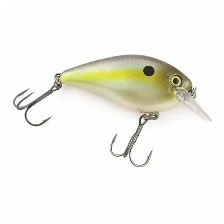 Strike King KVD 1.5, 12g, Olive Sexy Shad, Crankbait Silent #24145