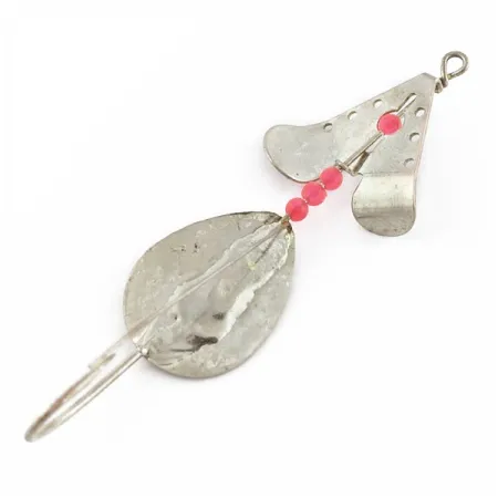 Lindy Skitter-Buzz, Rosso/Nichel, 7g, Cucchiaino Antialga #24146