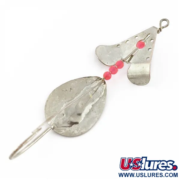 Lindy Skitter-Buzz, Rosso/Nichel, 7g, Cucchiaino Antialga #24146