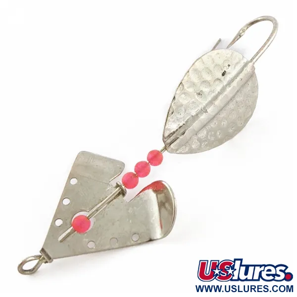 Lindy Skitter-Buzz, Rosso/Nichel, 7g, Cucchiaino Antialga #24146