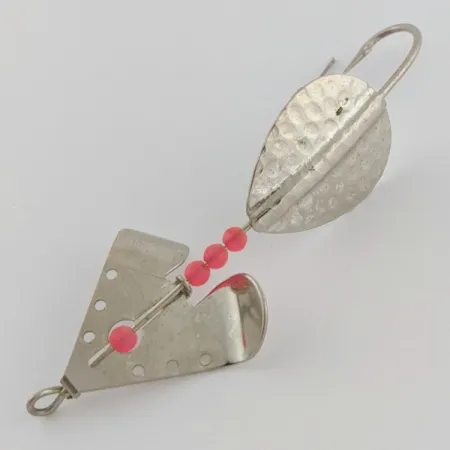 Lindy Skitter-Buzz, Rosso/Nichel, 7g, Cucchiaino Antialga #24146