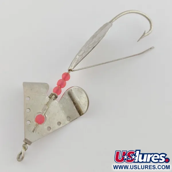 Lindy Skitter-Buzz, Rosso/Nichel, 7g, Cucchiaino Antialga #24146