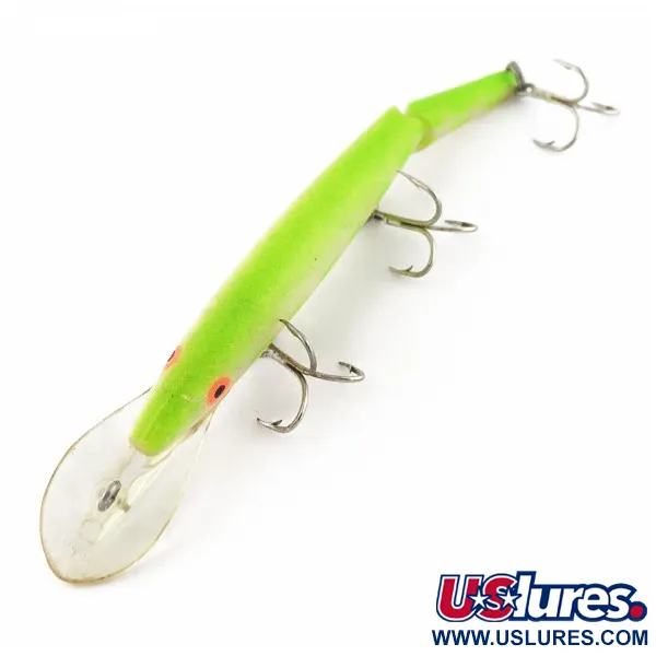 Rebel Floater F12 Jointed, 9g, Glow (Fluorescente), Minnow Snodato #24149