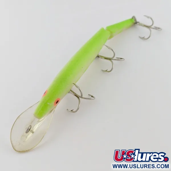 Rebel Floater F12 Jointed, 9g, Glow (Fluorescente), Minnow Snodato #24149