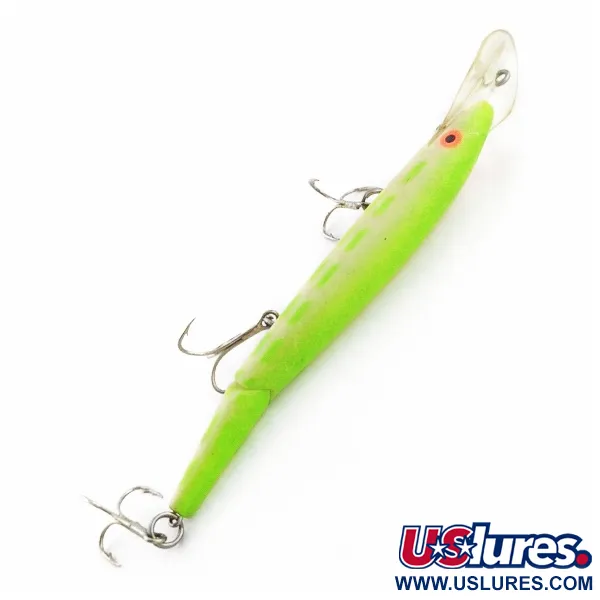 Rebel Floater F12 Jointed, 9g, Glow (Fluorescente), Minnow Snodato #24149