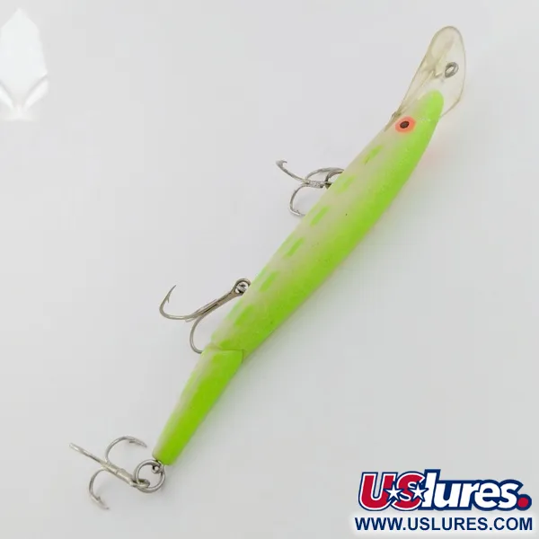 Rebel Floater F12 Jointed, 9g, Glow (Fluorescente), Minnow Snodato #24149