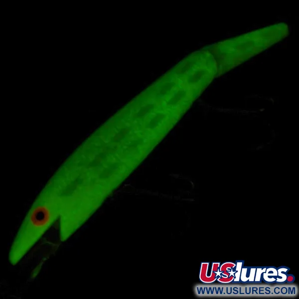 Rebel Floater F12 Jointed, 9g, Glow (Fluorescente), Minnow Snodato #24149