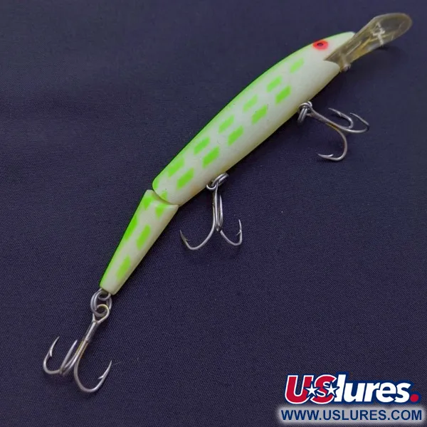 Rebel Floater F12 Jointed, 9g, Glow (Fluorescente), Minnow Snodato #24149