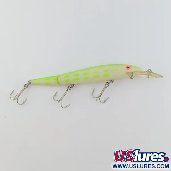 Rebel Floater F12 Jointed, 9g, Glow (Fluorescente), Minnow Snodato #24149