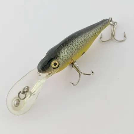Rebel Double Deep Shad, 5g, Marrone/Giallo, Crankbait Deep Diver #24155