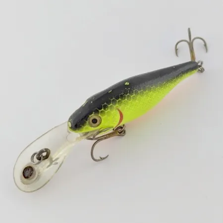 Rebel Double Deep Shad, 5g, Chartreuse, Esca Shad Deep Diver #24156