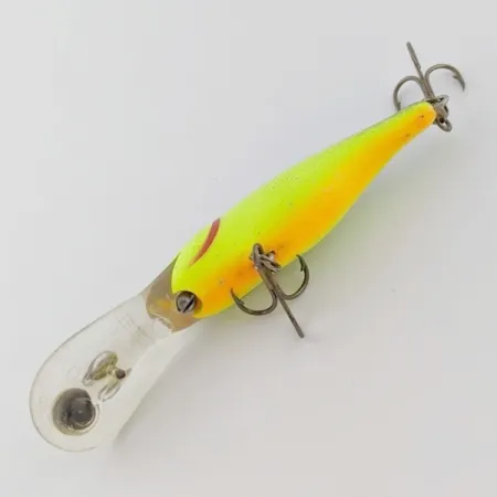 Rebel Double Deep Shad, 5g, Chartreuse, Esca Shad Deep Diver #24156