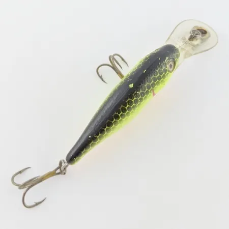 Rebel Double Deep Shad, 5g, Chartreuse, Esca Shad Deep Diver #24156