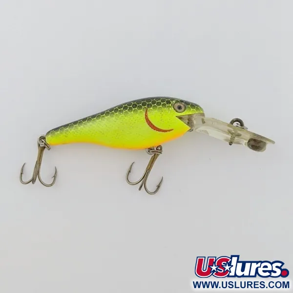 Rebel Double Deep Shad, 5g, Chartreuse, Esca Shad Deep Diver #24156