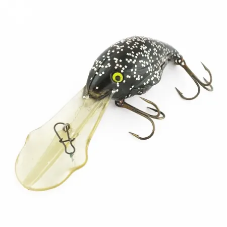 Luhr Jensen Hot Lips Express, Black Glitter, 11g, Crankbait Deep Diver #24157