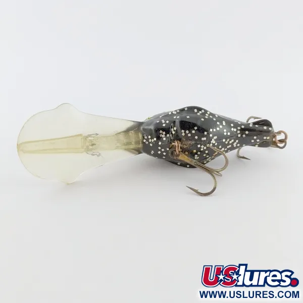 Luhr Jensen Hot Lips Express, Black Glitter, 11g, Crankbait Deep Diver #24157