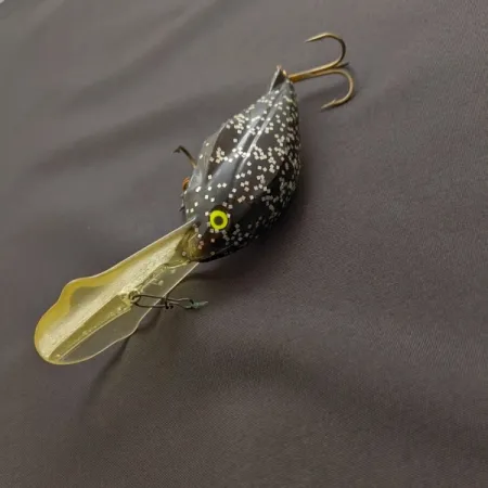 Luhr Jensen Hot Lips Express, Black Glitter, 11g, Crankbait Deep Diver #24157