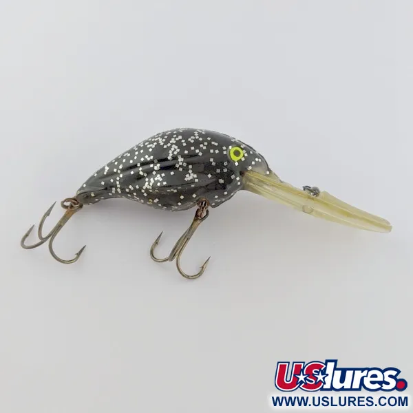 Luhr Jensen Hot Lips Express, Black Glitter, 11g, Crankbait Deep Diver #24157