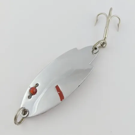 Herter's Swiss Spoon, 7g Nichel/Occhi Rossi, Ondulante #24161