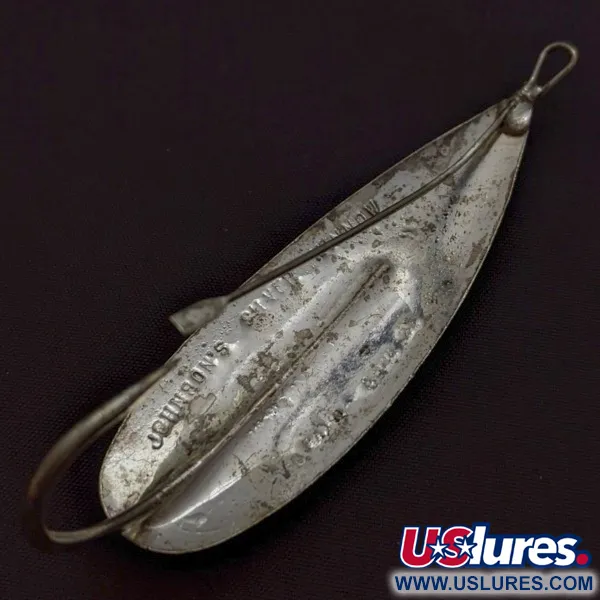Johnson Silver Minnow Weedless, 21g, Argento, Cucchiaino Ondulante #24170