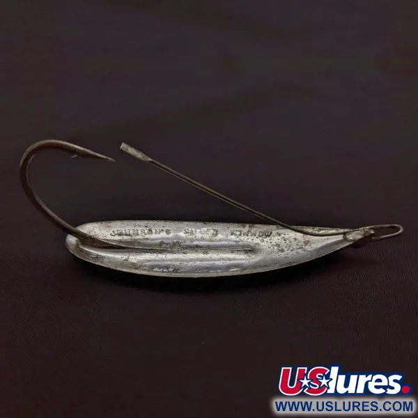 Johnson Silver Minnow Weedless, 21g, Argento, Cucchiaino Ondulante #24170