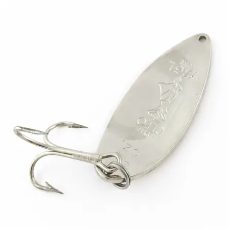 Little Cleo (Hula Girl), Nichel/Blu, 21g, Cucchiaino Ondulante #24174
