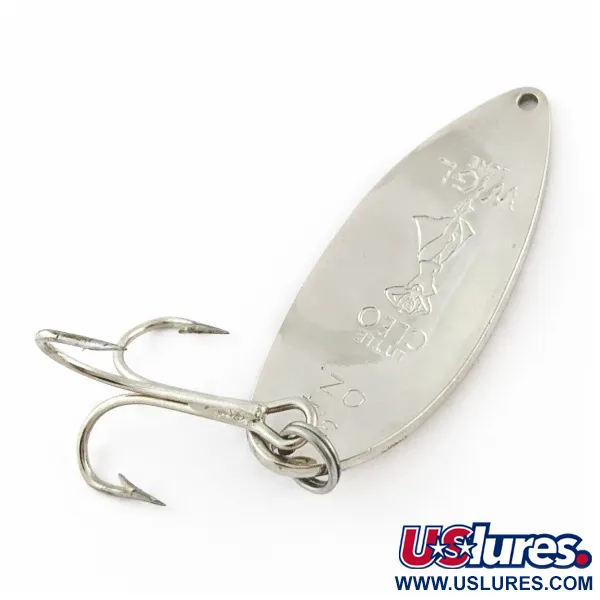 Little Cleo (Hula Girl), Nichel/Blu, 21g, Cucchiaino Ondulante #24174