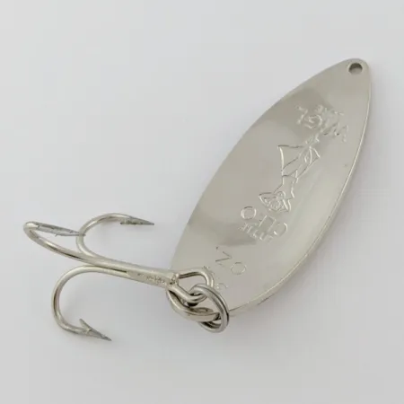 Little Cleo (Hula Girl), Nichel/Blu, 21g, Cucchiaino Ondulante #24174
