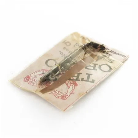 South Bend Trix-Oreno 594, argento/rosso 2g, ondulante per canna da mosca #24177