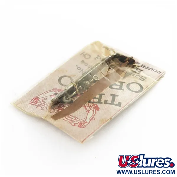 South Bend Trix-Oreno 594, argento/rosso 2g, ondulante per canna da mosca #24177