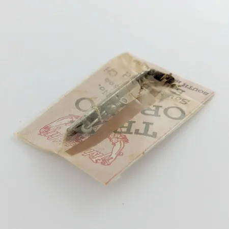 South Bend Trix-Oreno 594, argento/rosso 2g, ondulante per canna da mosca #24177