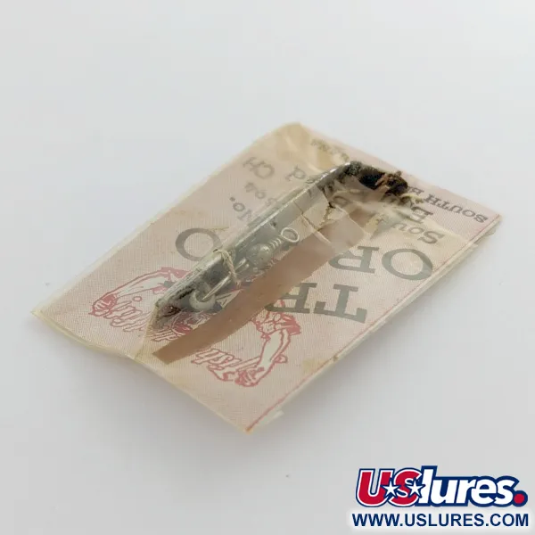 South Bend Trix-Oreno 594, argento/rosso 2g, ondulante per canna da mosca #24177