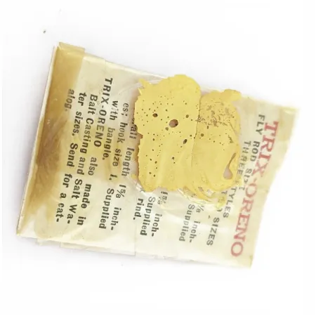 South Bend Trix-Oreno 594, argento/rosso 2g, ondulante per canna da mosca #24177