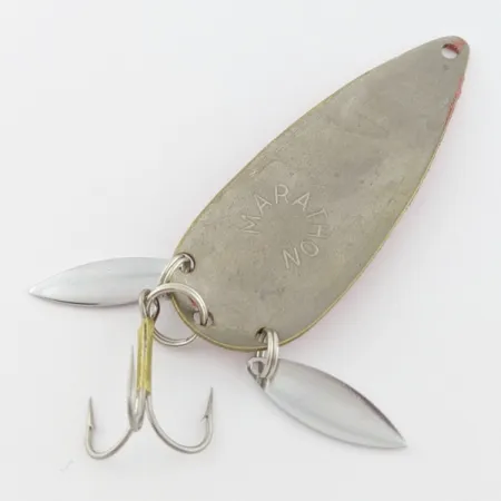 Marathon Marathon, 17g Bianco/Rosso, Cucchiaino Ondulante #24180