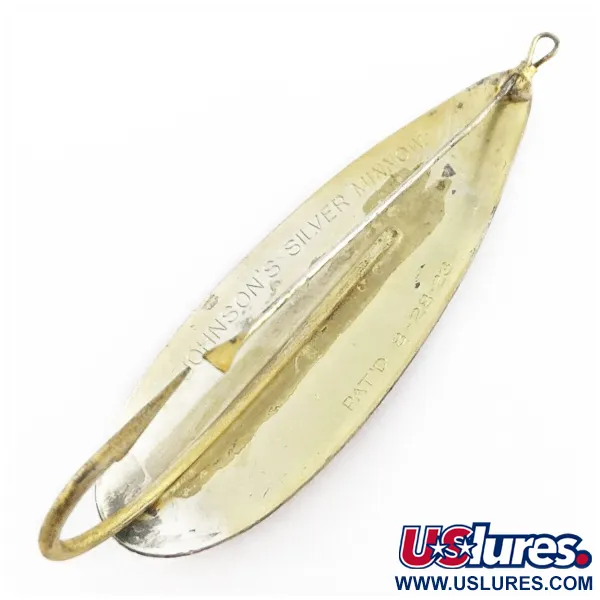 Johnson Silver Minnow, 31g, argento/oro, ondulante antialga #24182