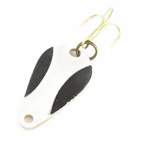 Acme K.O. Wobbler, 3,5g Bianco/Nero/Oro, Cucchiaino Ondulante #24191