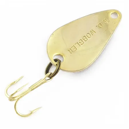 Acme K.O. Wobbler, 3,5g Bianco/Nero/Oro, Cucchiaino Ondulante #24191